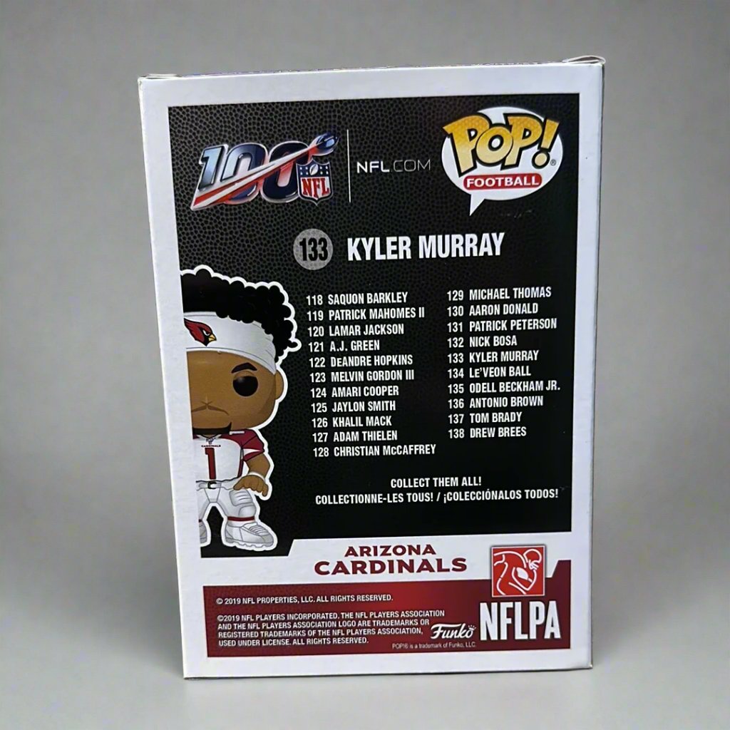 Funko POP! NFL Football Kyler Murray Arizona Cardinals Quarterback Figure #133!