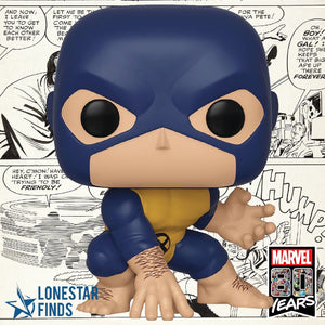 Funko POP! Marvel 80 Years Beast X-Men First Appearance Figure #505!