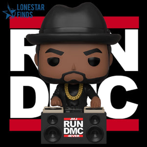 Funko Pop! Rocks: RUN DMC - Jam Master Jay Vinyl Rap Hip Hop Figure #201!