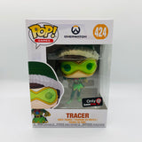 Funko POP! Overwatch Tracer as Elf Holiday Skin Exclusive Figure #424!