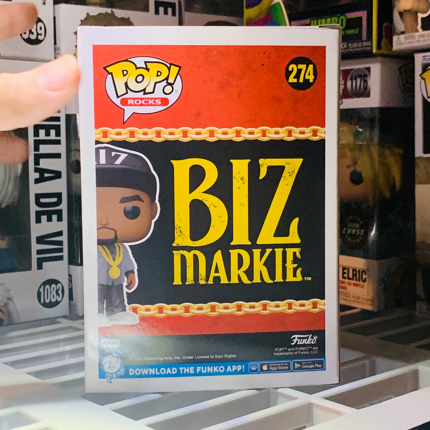 Funko POP! Rocks Biz Markie Music Figure #274