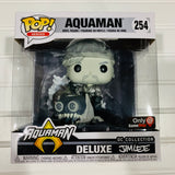 Funko POP! DC Heroes Black and White Aquaman Jim Lee Collection Gamestop Exclusive Figure #254!