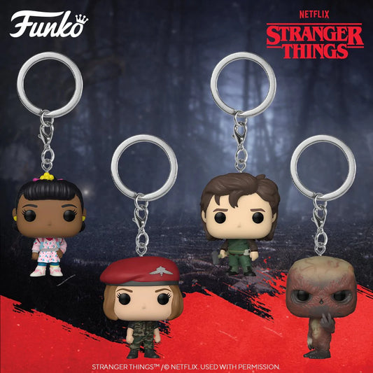 Funko POP! Stranger Things Season 4 Keychain Wave 2!