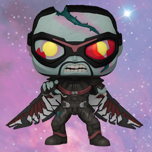 Funko Pop! What If…? Zombie Falcon Vinyl Figure #942!