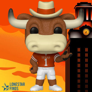 Funko Pop! College Mascots University of Texas Longhorns Bevo Hook ‘Em Figure #13!