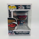 Funko POP! Marvel Falcon and the Winter Soldier Sam Wilson Captain America #814!