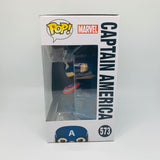 Funko Pop! Marvel Avengers Endgame Captain America w/ Broken Shield and Mjolnir Figure #573!